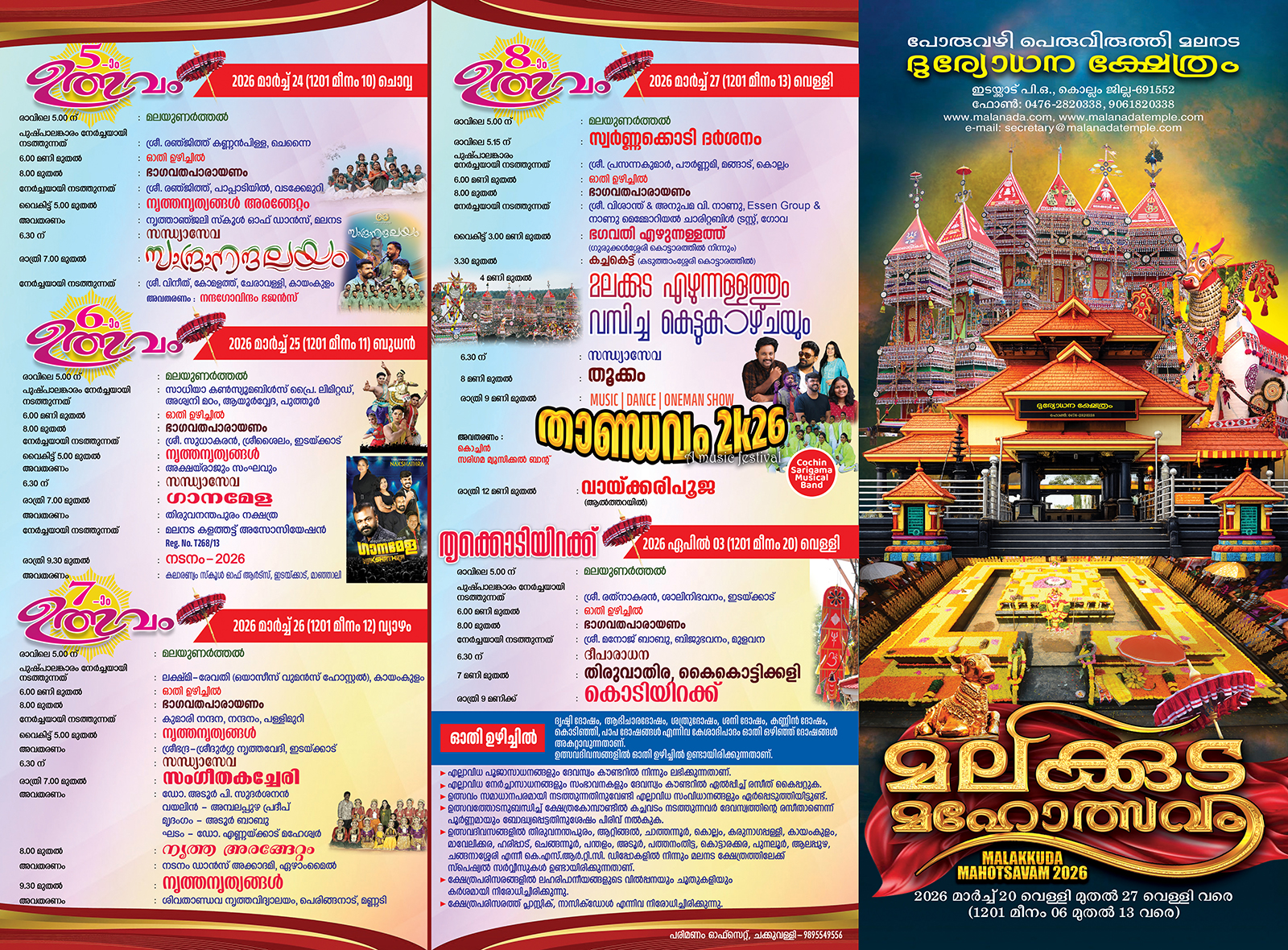 Poruvazhy Peruviruthy Malanada Temple 4