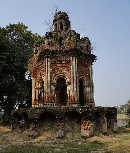 Rasmancha of Radhamadhab temple of Mailty family